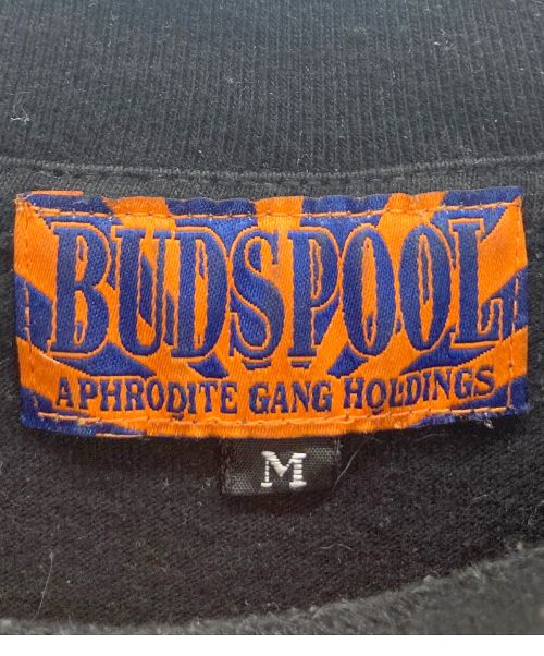 BUDSPOOL（バッズプール）BUDSPOOL (バッズプール) 長袖カットソー ブラック サイズ:Mの古着・服飾アイテム