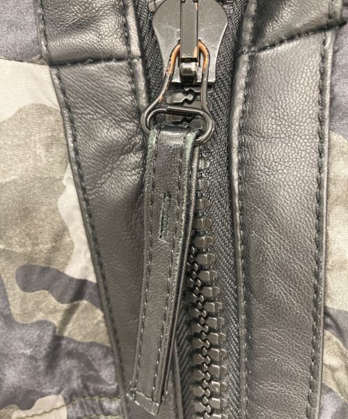 DUVETICA（デュベティカ）DUVETICA (デュベティカ) フーデットダウンジャケット カーキ サイズ:XXLの古着・服飾アイテム