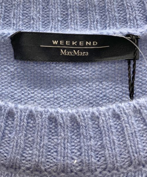 WEEKEND Max Mara（ウィークエンド マックスマーラ）WEEKEND Max Mara (ウィークエンド マックスマーラ) ニット ブルー サイズ:S 未使用品の古着・服飾アイテム