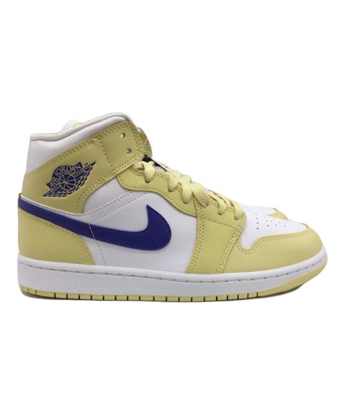 NIKE（ナイキ）NIKE (ナイキ) Air Jordan 1 Mid (エアジョーダン1 ミッド) イエロー サイズ:25 未使用品の古着・服飾アイテム