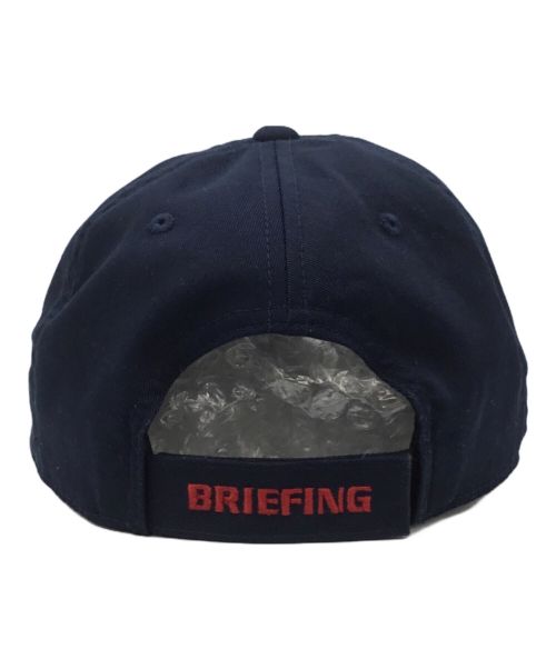 BRIEFING（ブリーフィング）BRIEFING (ブリーフィング) キャップ(ゴルフ) ネイビーの古着・服飾アイテム