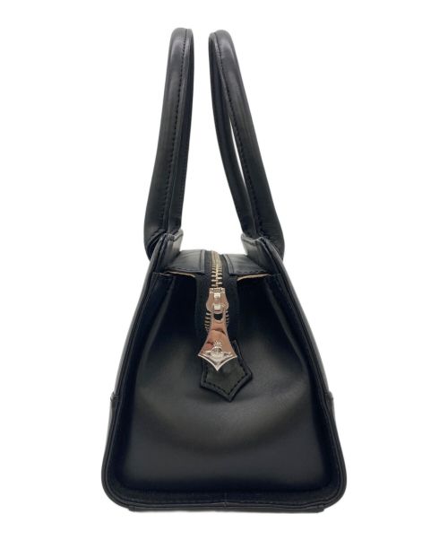 Vivienne Westwood（ヴィヴィアンウエストウッド）Vivienne Westwood (ヴィヴィアンウエストウッド) ミニハンドバッグ ブラックの古着・服飾アイテム