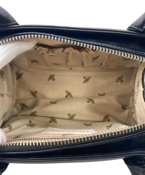 Vivienne Westwood（ヴィヴィアンウエストウッド）Vivienne Westwood (ヴィヴィアンウエストウッド) ミニハンドバッグ ブラックの古着・服飾アイテム