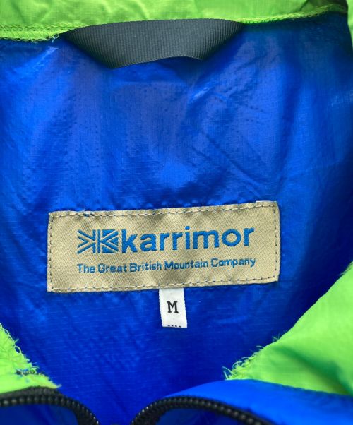 Karrimor（カリマー）Karrimor (カリマー) ナイロンジャケット ブルー サイズ:Mの古着・服飾アイテム