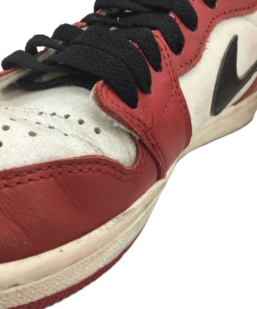 NIKE（ナイキ）NIKE (ナイキ) Air Jordan 1 Retro High OG (エアジョーダン 1 レトロ ハイ オリジナル) ホワイト×レッド サイズ:26の古着・服飾アイテム