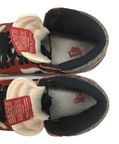 NIKE（ナイキ）NIKE (ナイキ) Air Jordan 1 Retro High OG (エアジョーダン 1 レトロ ハイ オリジナル) ホワイト×レッド サイズ:26の古着・服飾アイテム