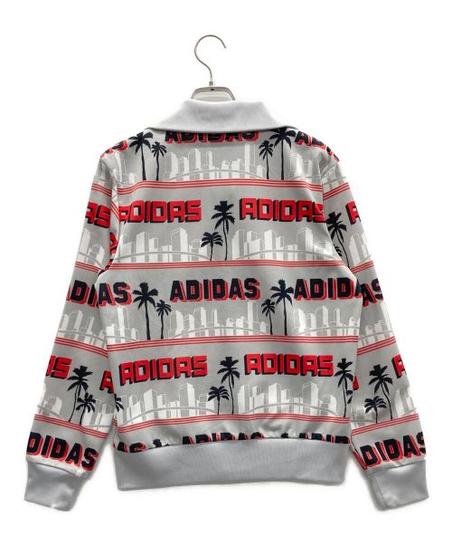 adidas（アディダス）adidas (アディダス) ジップスウェット グレー サイズ:Sの古着・服飾アイテム