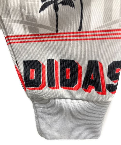 adidas（アディダス）adidas (アディダス) ジップスウェット グレー サイズ:Sの古着・服飾アイテム