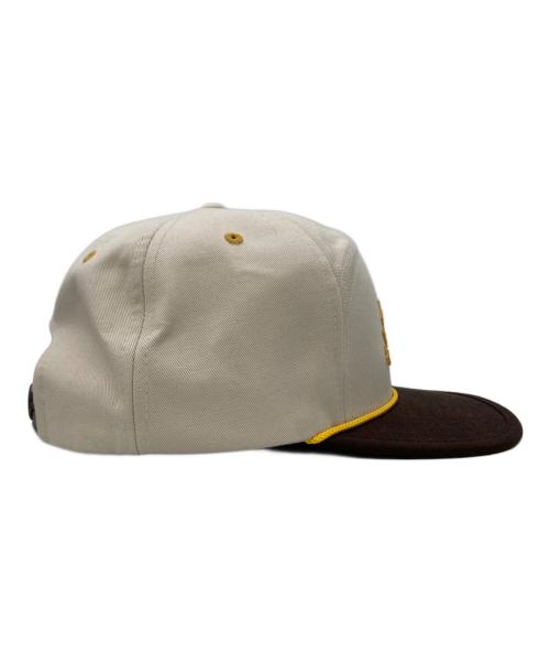 NATAL DESIGN（ネイタルデザイン）NATAL DESIGN (ネイタルデザイン) キャップ ベージュ×ブラウンの古着・服飾アイテム