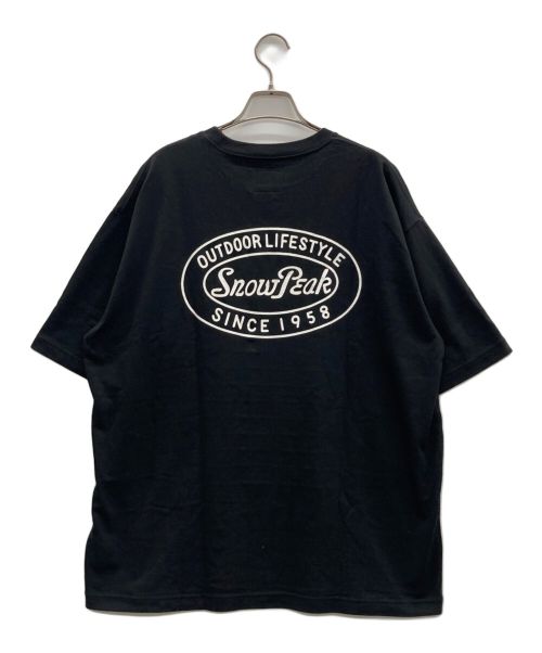 Snow peak（スノーピーク）Snow peak (スノーピーク) Tシャツ ブラック サイズ:Lの古着・服飾アイテム