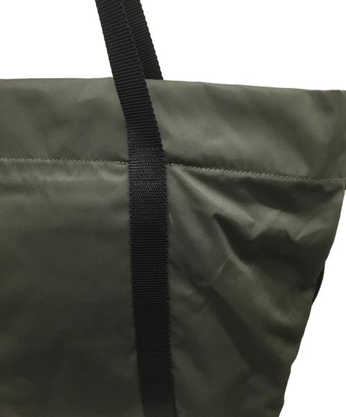 HUNTER（ハンター）HUNTER (ハンター) トートバッグ カーキ×ブラックの古着・服飾アイテム