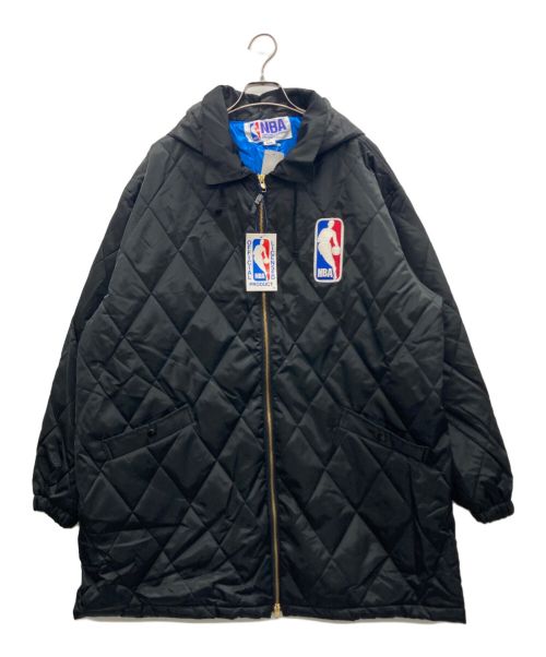 NBA（エヌビーエー）NBA (エヌビーエー) キルティングジャケット ブラック サイズ:L 未使用品の古着・服飾アイテム