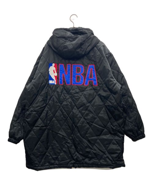 NBA（エヌビーエー）NBA (エヌビーエー) キルティングジャケット ブラック サイズ:L 未使用品の古着・服飾アイテム