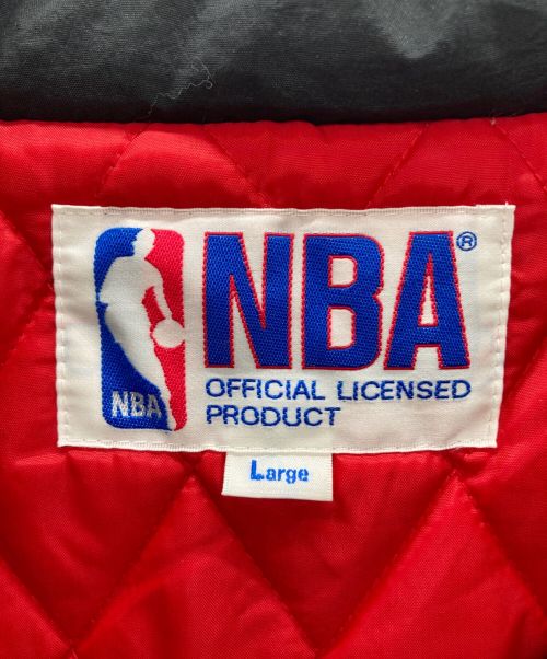 NBA（エヌビーエー）NBA (エヌビーエー) スタジャン ブラック サイズ:Lの古着・服飾アイテム