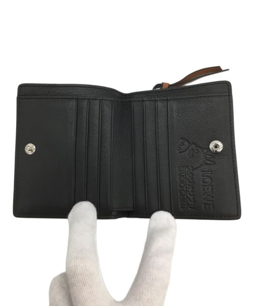 LOEWE（ロエベ）LOEWE (ロエベ) スタジオジブリ (スタジオジブリ) 2つ折り財布 ブラウンの古着・服飾アイテム