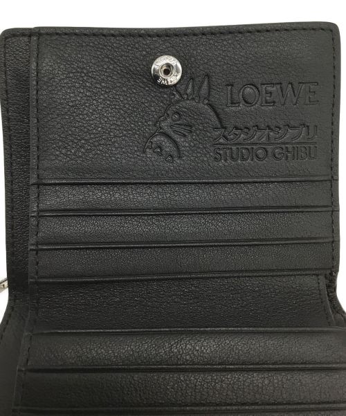 LOEWE（ロエベ）LOEWE (ロエベ) スタジオジブリ (スタジオジブリ) 2つ折り財布 ブラウンの古着・服飾アイテム