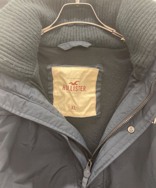 HOLLISTER（ホリスター）HOLLISTER (ホリスター) マウンテンパーカー ネイビー サイズ:XLの古着・服飾アイテム