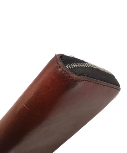Orobianco（オロビアンコ）Orobianco (オロビアンコ) ラウンドファスナー長財布 ブラウンの古着・服飾アイテム