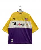 RAFU&COラフアンドコー）の古着「切替Tシャツ」｜マルチカラー