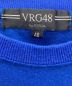 VRG48 (-) スウェット ブルー サイズ:48：3000円