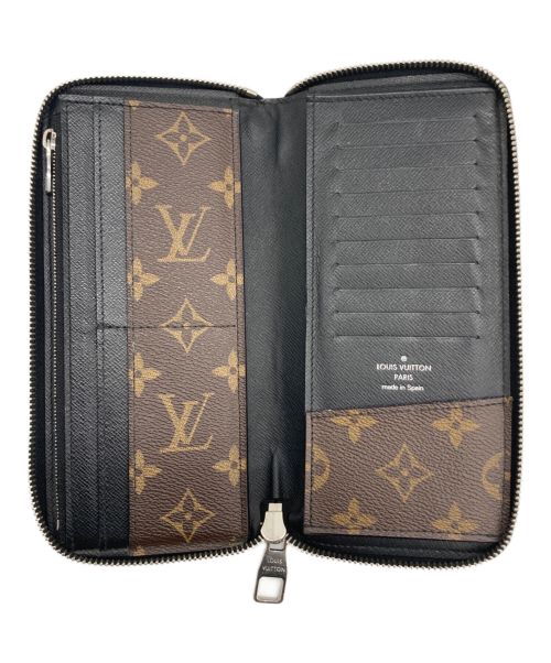 LOUIS VUITTON（ルイ ヴィトン）LOUIS VUITTON (ルイ ヴィトン) 長財布 ブラウン×ブラックの古着・服飾アイテム