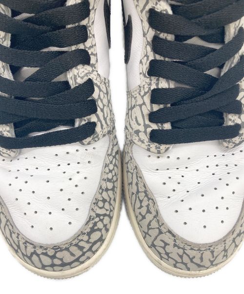 NIKE（ナイキ）NIKE (ナイキ) AIR JORDAN 1 RETRO HIGH OG GS tech grey グレー×ホワイト サイズ:23.5の古着・服飾アイテム