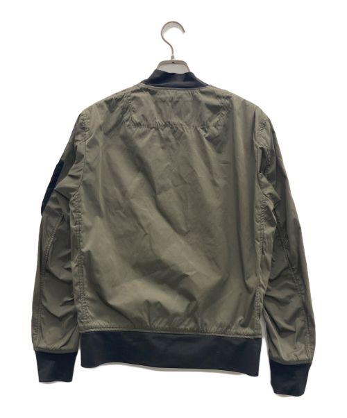 AVIREX（アヴィレックス）AVIREX (アヴィレックス) ツートーンMA-1ジャケット カーキ×ブラック サイズ:Mの古着・服飾アイテム