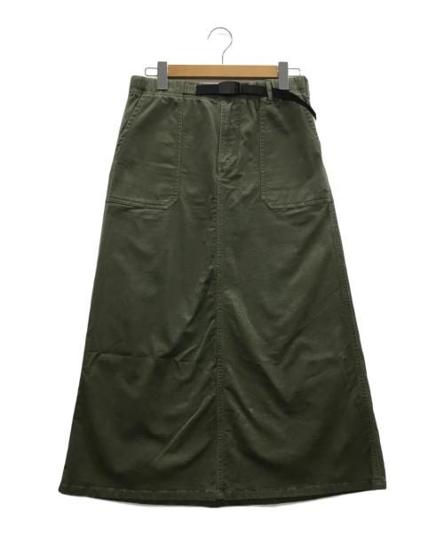GRAMICCI（グラミチ）GRAMICCI (グラミチ) ベイカースカート オリーブ サイズ:Mの古着・服飾アイテム