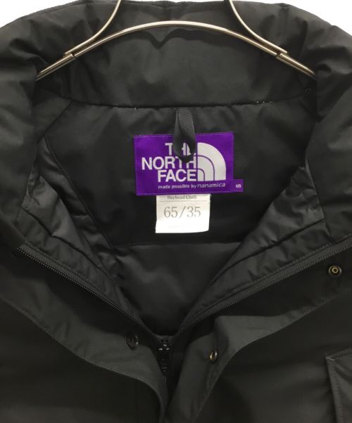 THE NORTHFACE PURPLELABEL（ザ・ノースフェイス パープルレーベル）THE NORTHFACE PURPLELABEL (ザ・ノースフェイス パープルレーベル) 65/35 ハイヴェントマウンテンダウンコート ブラック サイズ:Sの古着・服飾アイテム