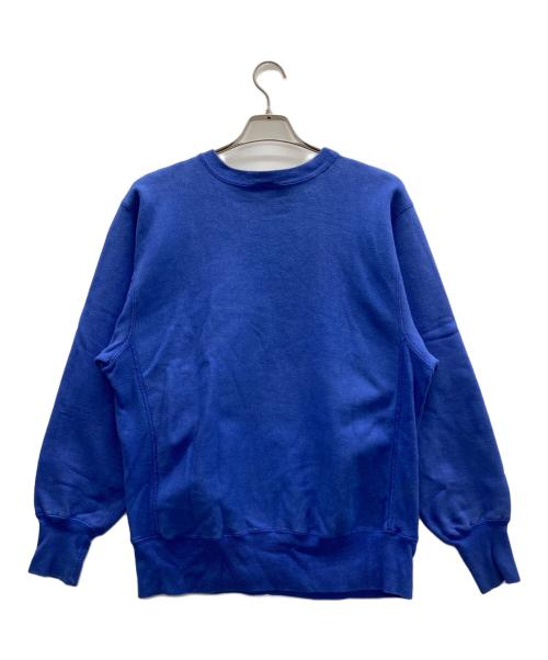 Champion REVERSE WEAVE（チャンピオン リバース ウィーブ）Champion REVERSE WEAVE (チャンピオンリバースウィーブ) スウェット ブルー サイズ:Lの古着・服飾アイテム