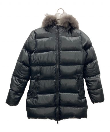 極美品STANZA DOLCEスタンザドルチェ.フード.ダウンフェザー黒38 中古・古着通販】STANZA DOLCE (スタンザドルチェ) ダウンフェザー