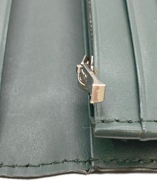 TAKEO KIKUCHI（タケオキクチ）TAKEO KIKUCHI (タケオキクチ) 長財布 モスグリーンの古着・服飾アイテム