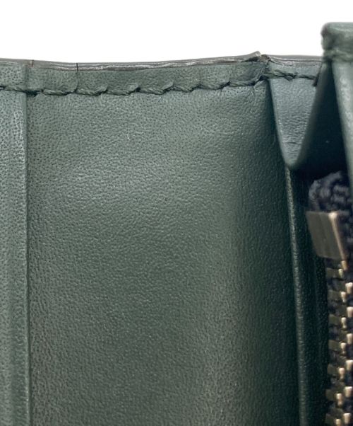 TAKEO KIKUCHI（タケオキクチ）TAKEO KIKUCHI (タケオキクチ) 長財布 モスグリーンの古着・服飾アイテム