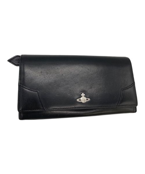 Vivienne Westwood（ヴィヴィアンウエストウッド）Vivienne Westwood (ヴィヴィアンウエストウッド) 長財布 ブラックの古着・服飾アイテム