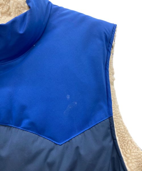 Patagonia（パタゴニア）Patagonia (パタゴニア) リバーシブルベスト ブルー×ベージュ サイズ:不明の古着・服飾アイテム