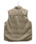 Patagonia (パタゴニア) リバーシブルベスト ブルー×ベージュ サイズ:不明：9000円