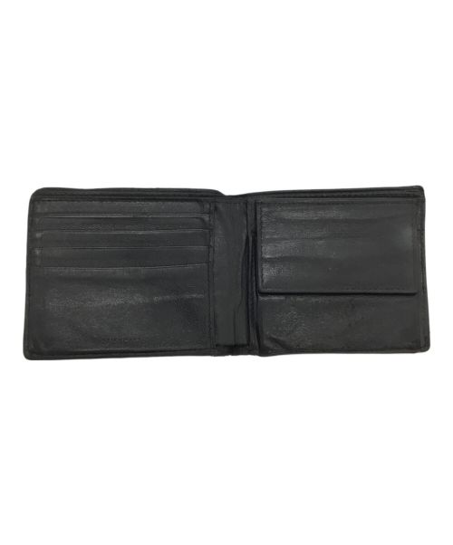 BALENCIAGA（バレンシアガ）BALENCIAGA (バレンシアガ) 2つ折り財布 ブラックの古着・服飾アイテム