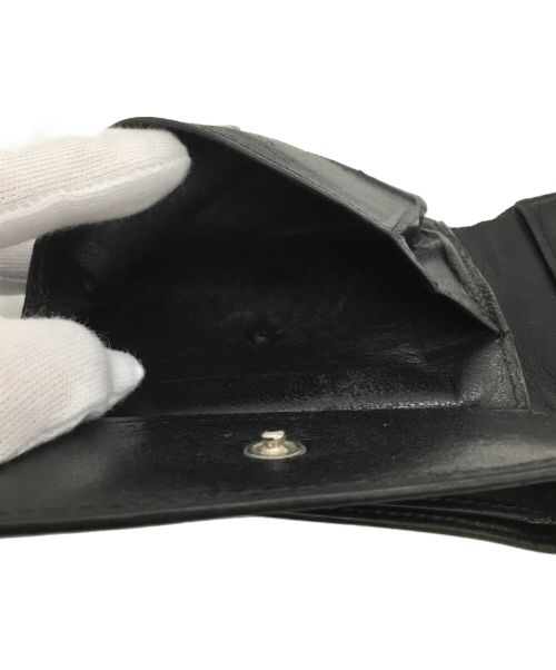 BALENCIAGA（バレンシアガ）BALENCIAGA (バレンシアガ) 2つ折り財布 ブラックの古着・服飾アイテム
