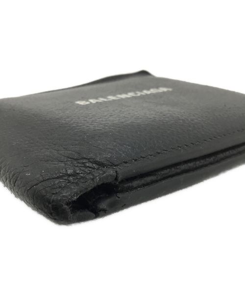 BALENCIAGA（バレンシアガ）BALENCIAGA (バレンシアガ) 2つ折り財布 ブラックの古着・服飾アイテム