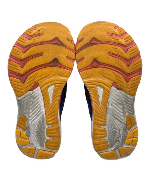 asics（アシックス）asics (アシックス) F580622 ネイビー×ピンク サイズ:27.5の古着・服飾アイテム