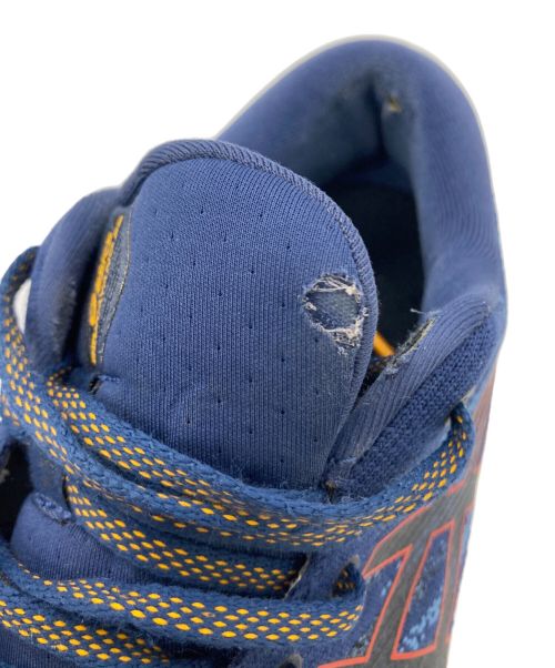 asics（アシックス）asics (アシックス) F580622 ネイビー×ピンク サイズ:27.5の古着・服飾アイテム