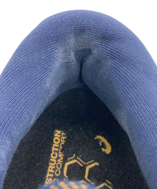 asics（アシックス）asics (アシックス) F580622 ネイビー×ピンク サイズ:27.5の古着・服飾アイテム