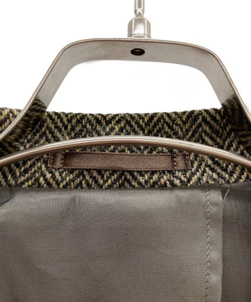 FOX FIRE（フォックスファイヤー）FOX FIRE (フォックスファイヤー) Harris Tweed (ハリスツイード) 3Bジャケット ブラウン サイズ:XLの古着・服飾アイテム