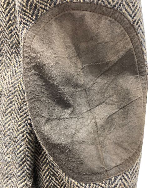 FOX FIRE（フォックスファイヤー）FOX FIRE (フォックスファイヤー) Harris Tweed (ハリスツイード) 3Bジャケット ブラウン サイズ:XLの古着・服飾アイテム