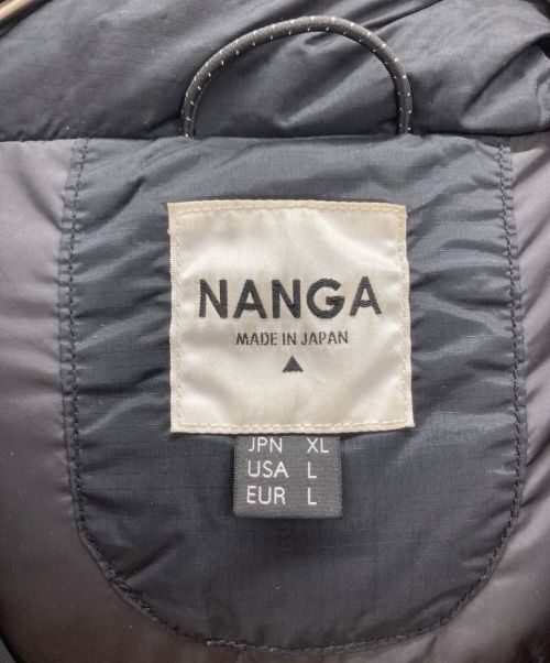 NANGA（ナンガ）NANGA (ナンガ) ダウンジャケット ブラック サイズ:XLの古着・服飾アイテム