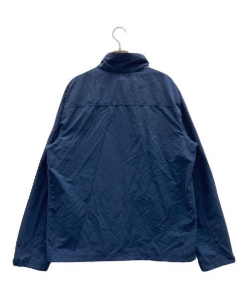 Eddie Bauer（エディーバウアー）Eddie Bauer (エディーバウアー) ナイロンジャケット ネイビー サイズ:Mの古着・服飾アイテム