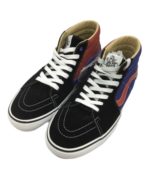 VANS（ヴァンズ）VANS (バンズ) Skate Grosso Mid (スケート グロッソ ミッド) ブルー×レッド サイズ:27.5の古着・服飾アイテム
