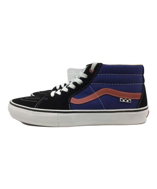 VANS（ヴァンズ）VANS (バンズ) Skate Grosso Mid (スケート グロッソ ミッド) ブルー×レッド サイズ:27.5の古着・服飾アイテム