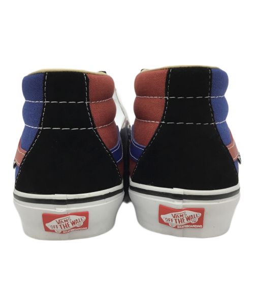 VANS（ヴァンズ）VANS (バンズ) Skate Grosso Mid (スケート グロッソ ミッド) ブルー×レッド サイズ:27.5の古着・服飾アイテム