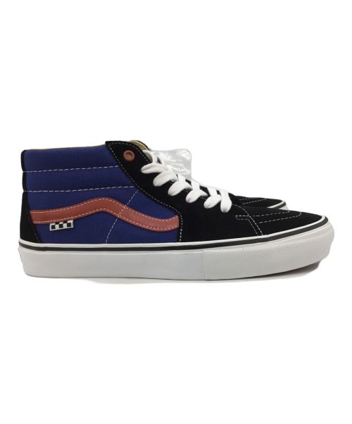 VANS（ヴァンズ）VANS (バンズ) Skate Grosso Mid (スケート グロッソ ミッド) ブルー×レッド サイズ:27.5の古着・服飾アイテム